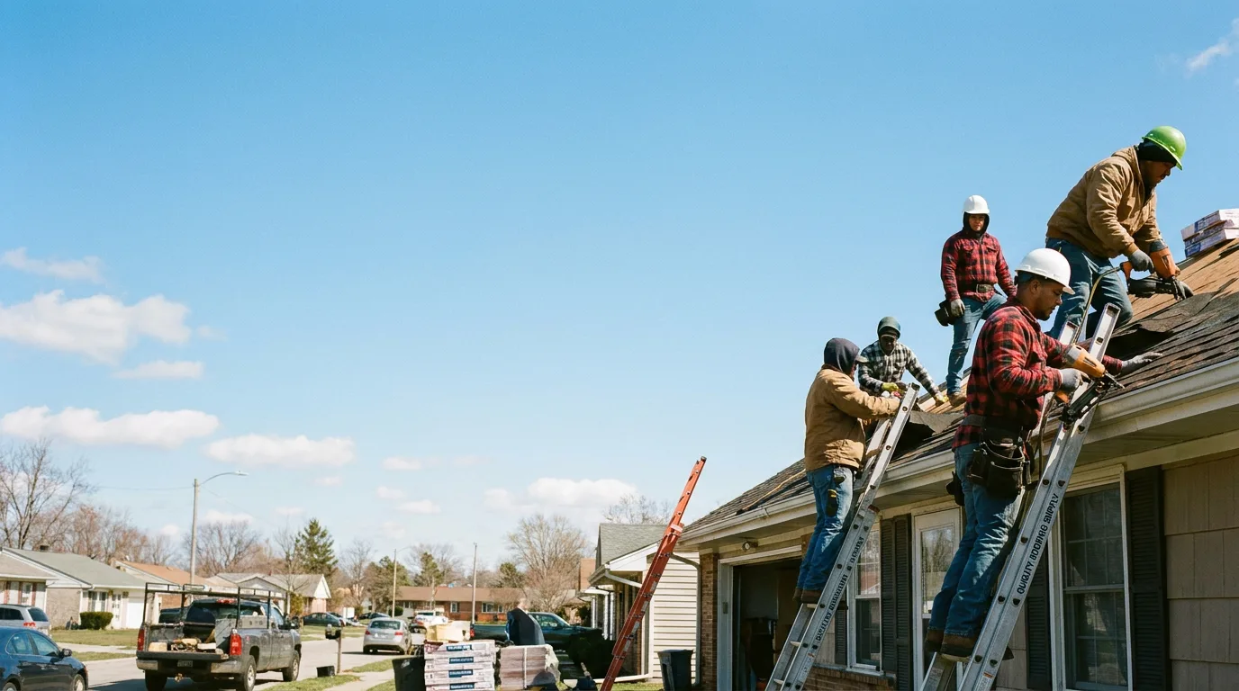 Roofing in Morganfield, KY near me